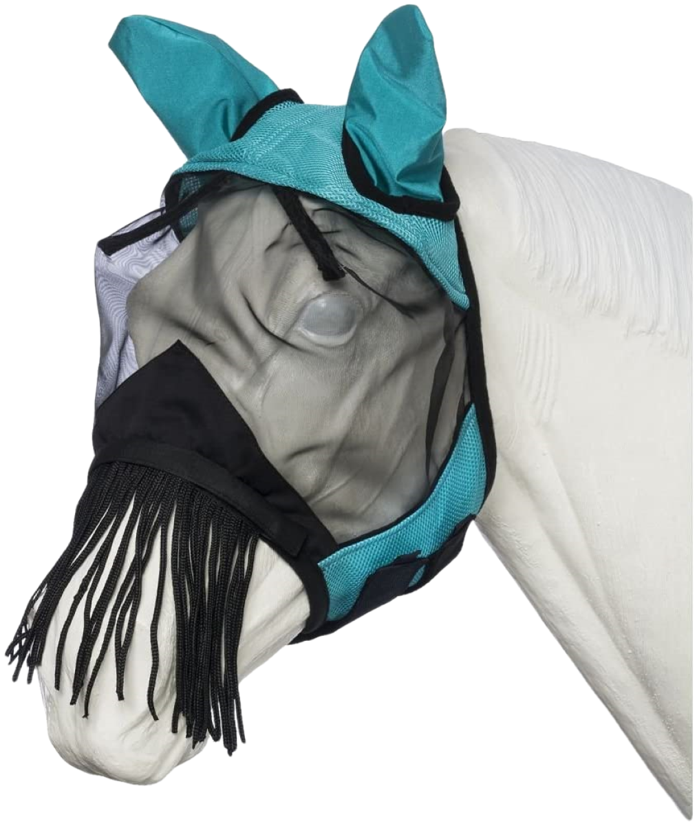Tough 1 Deluxe Comfort Mesh Fly Mask - Horse Size