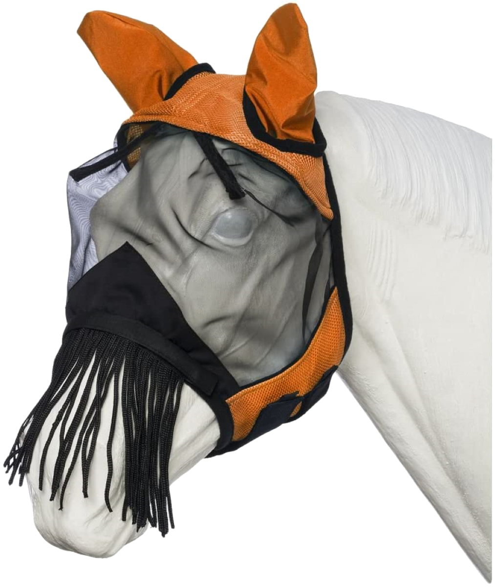 Tough 1 Deluxe Comfort Mesh Fly Mask - Horse Size