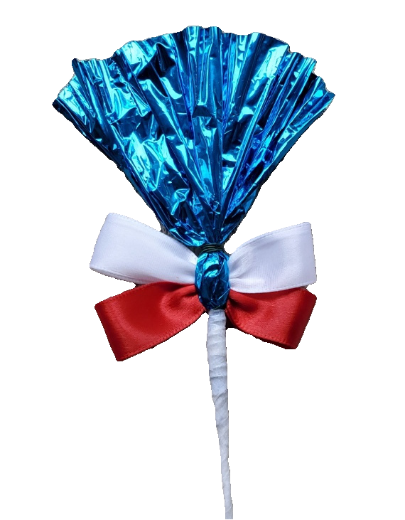 Rosette Miniature Mane Flower Foil Horse Decorations