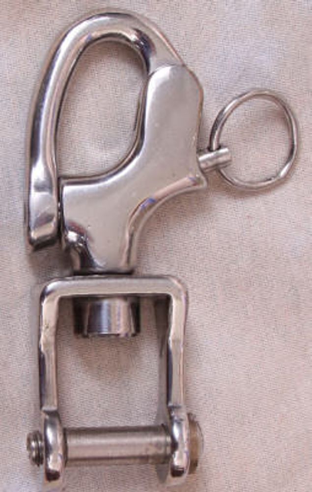 Stainless Steel Horse Harness Trace to Carriage Quick Release Snap Shackles 
