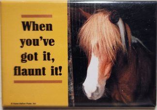 When you've got it, flaunt it! Magnet