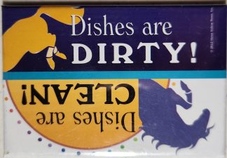 Dishes are Dirty! Dishes are Clean! Horse Magnet