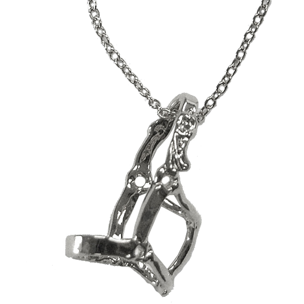 Halter Pendant Platinum