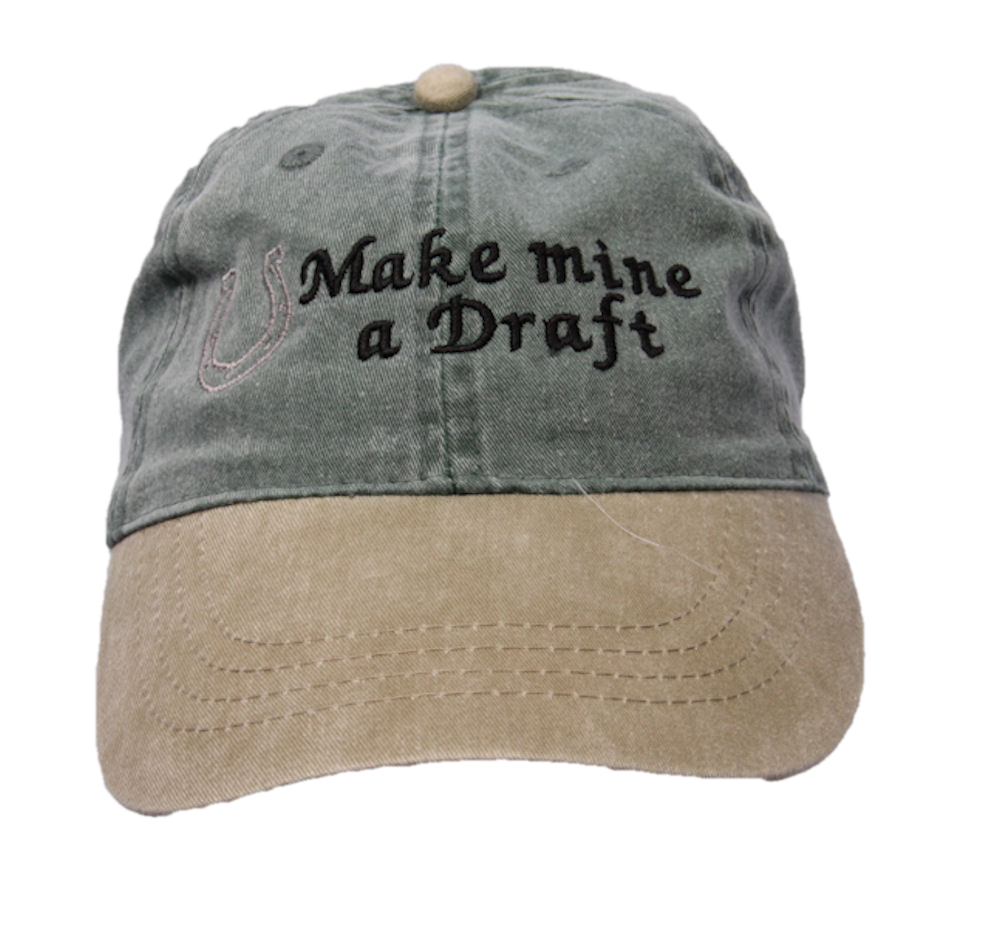 Make Mine A Draft Embroidered Cap