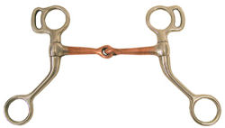 Miniature Horse Bit with Copper Mouth