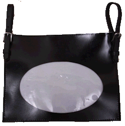 Horse show carriage number holder