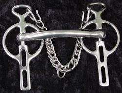 2-Slot mullen mouth Liverpool bit