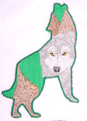 Wolf Outline
