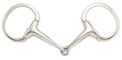 Jointed Eggbutt Snaffle Bit