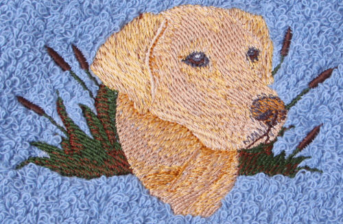 Yelllow Labrador Dog Design