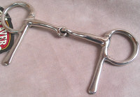 Miniature Horse Half Cheek Snaffle Bit