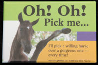 Oh! Oh! Pick me... magnet