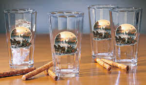 The Pleasures of Winter Mixer Set - Terry Redlin