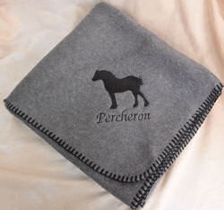 Percheron Draft Horse Throw