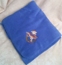 Embroidered Throws