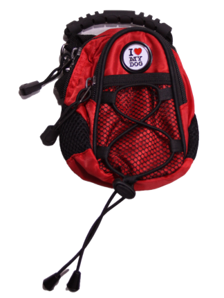 I Love My Dog Red Mini Day Pack - Dog Design