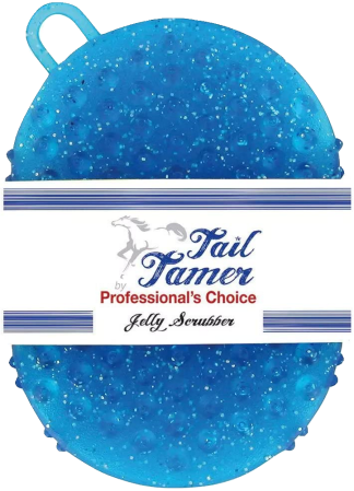 Tail Tamer Glitter Jelly Scrubber