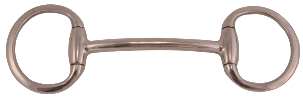 Eggbutt Mullen Mouth Horse Bit