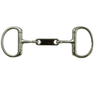Horse Egg butt Snaffle Bit with French Link Mouth Piece Stainless Steel All size 