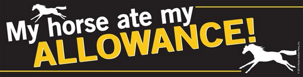 Equine Bumper Stickers