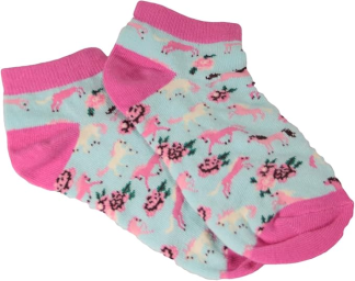 Hatley Ponies and Peonies Women's Ankle Socks