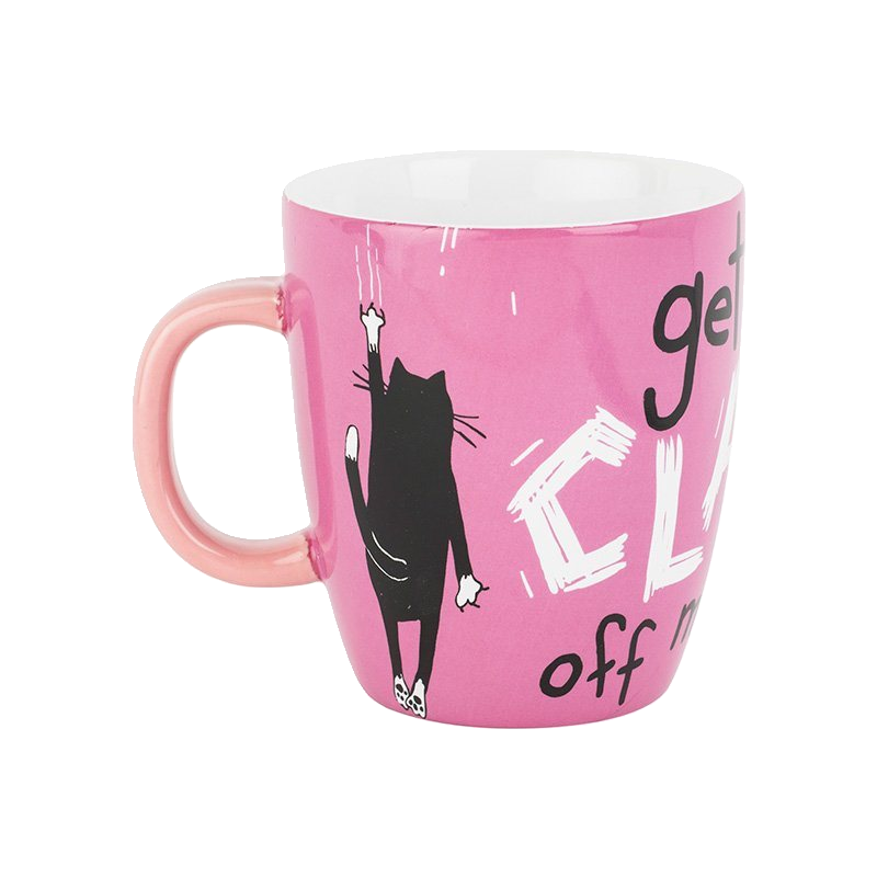 Hatley Get Your Claws Cat Mug