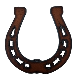 Universal Ironworks Rustic Metal Horseshoe Magnet