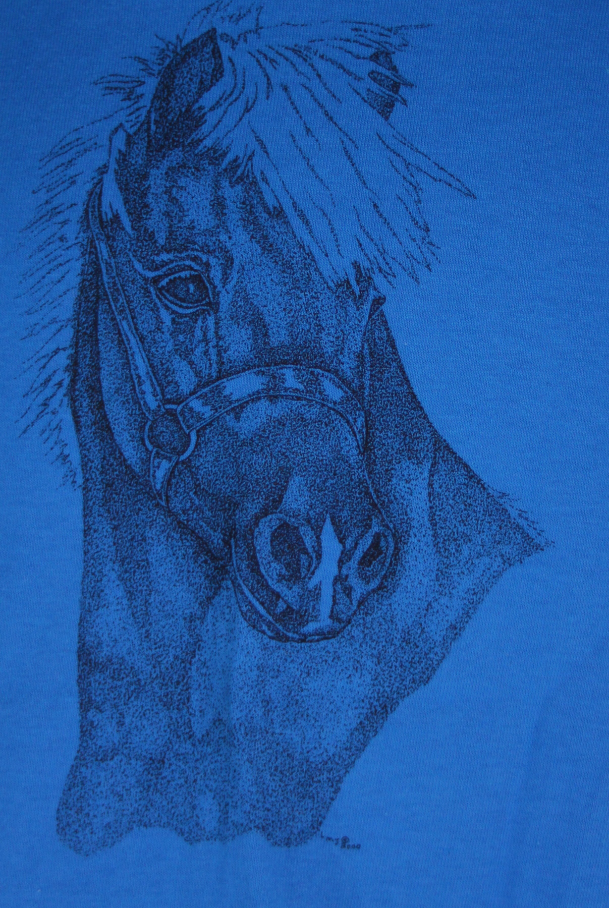 Miniature Horse Head in Halter T-Shirt