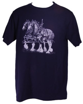 Clydesdale Team Draft Horse T-Shirt