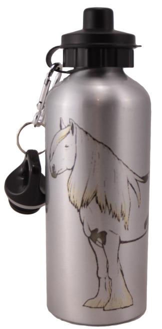 Gypsy Vanner Aluminum Water Bottle