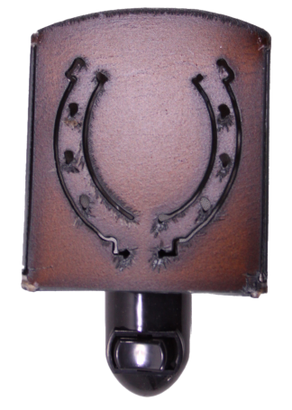 The Rustic Barn - Rustic Metal Horse Shoe Night Light