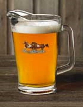 Wild Wings Running Horses Pitcher by Chris Cummings