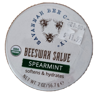 Beeswax Salve - Spearmint