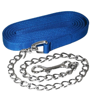 Lead Shank with 24" Chrome Plated Chain