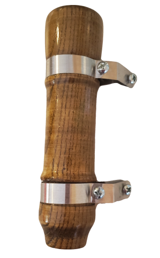 Whip Socket for Cart or Carriage - Holder, Wood