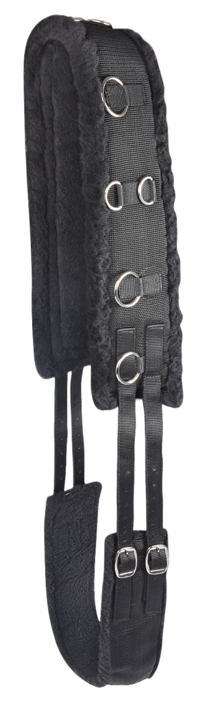 Fleece Lunging Girth Black Pony
