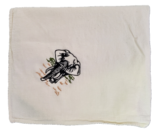 African Elephant Flour Sack Dish Towel