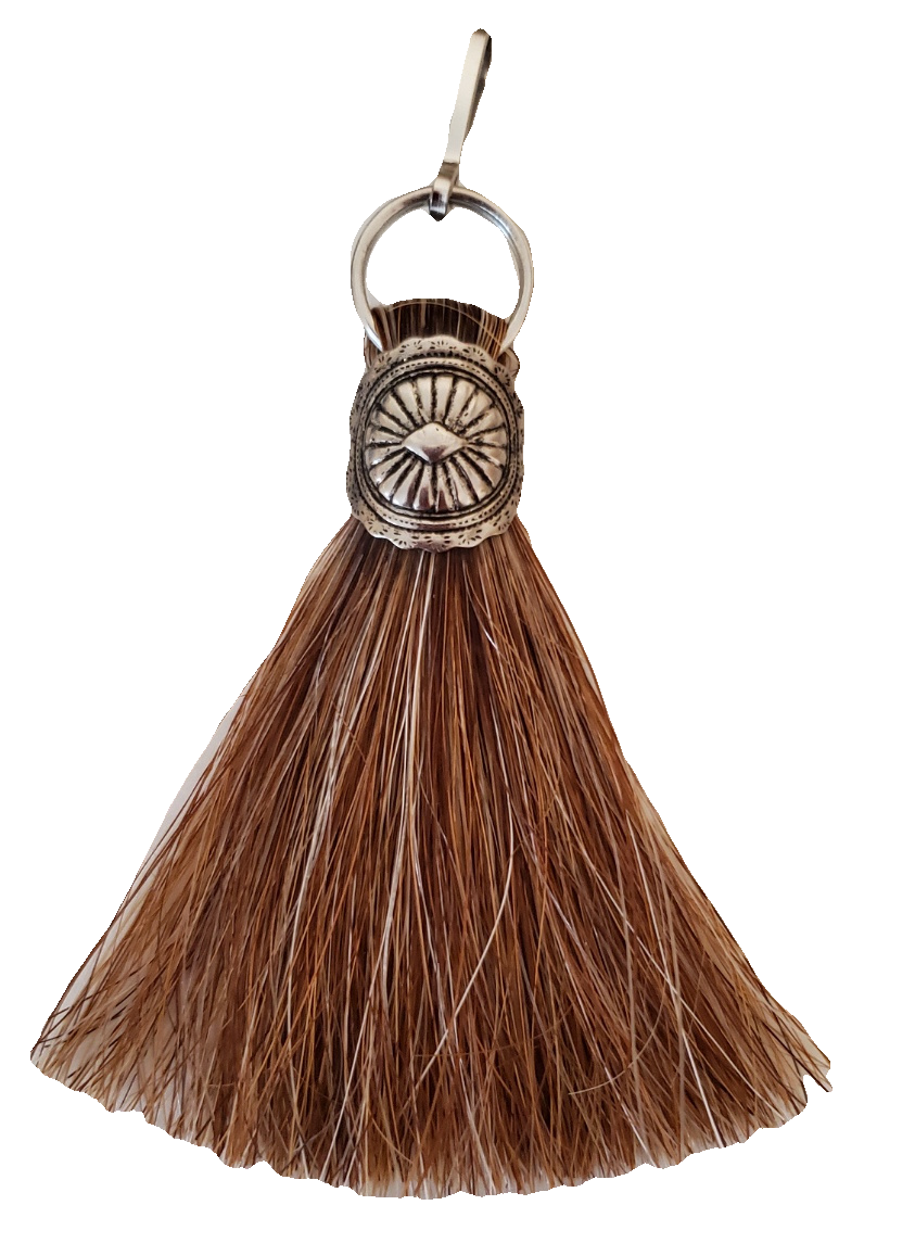 Cowboy Collectibles Horse Hair Zipper Pull Purse Backpack