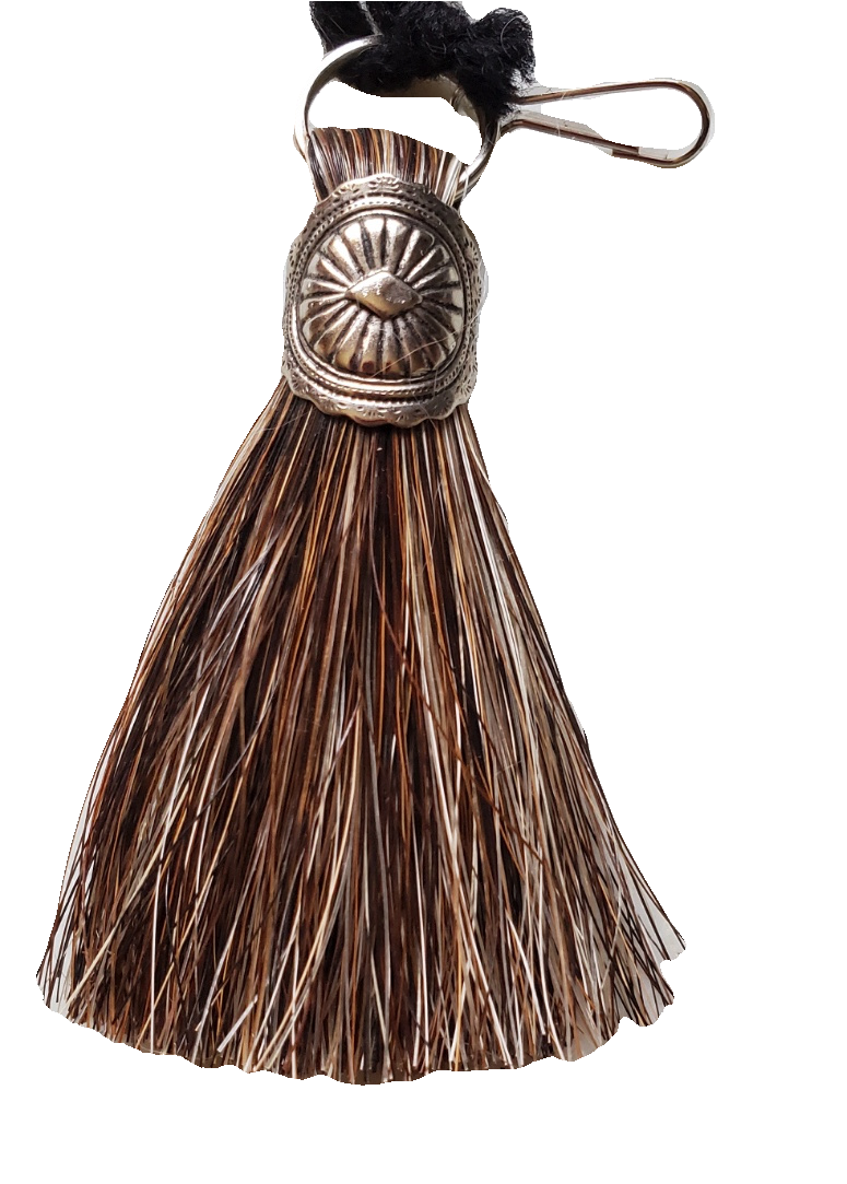 Cowboy Collectibles Horse Hair Zipper Pull Purse Backpack