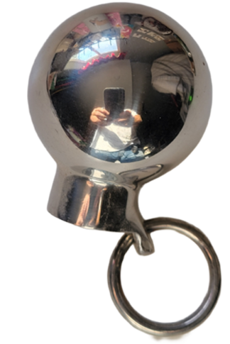 Stainless Steel hame ball with ring