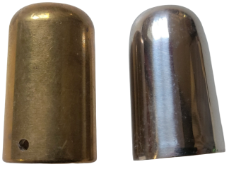 Brass and Chrome Shaft Tips